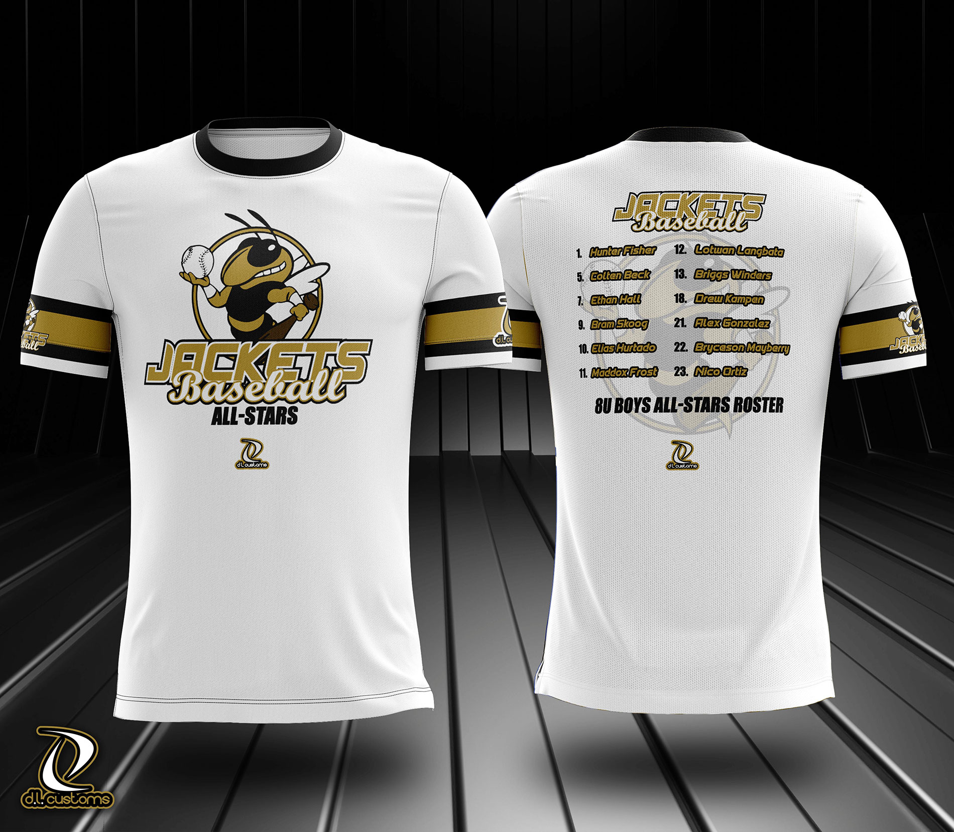 Jackets Baseball uniform design